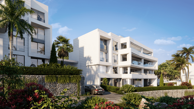 Vista general de los apartamentos Soul Marbella