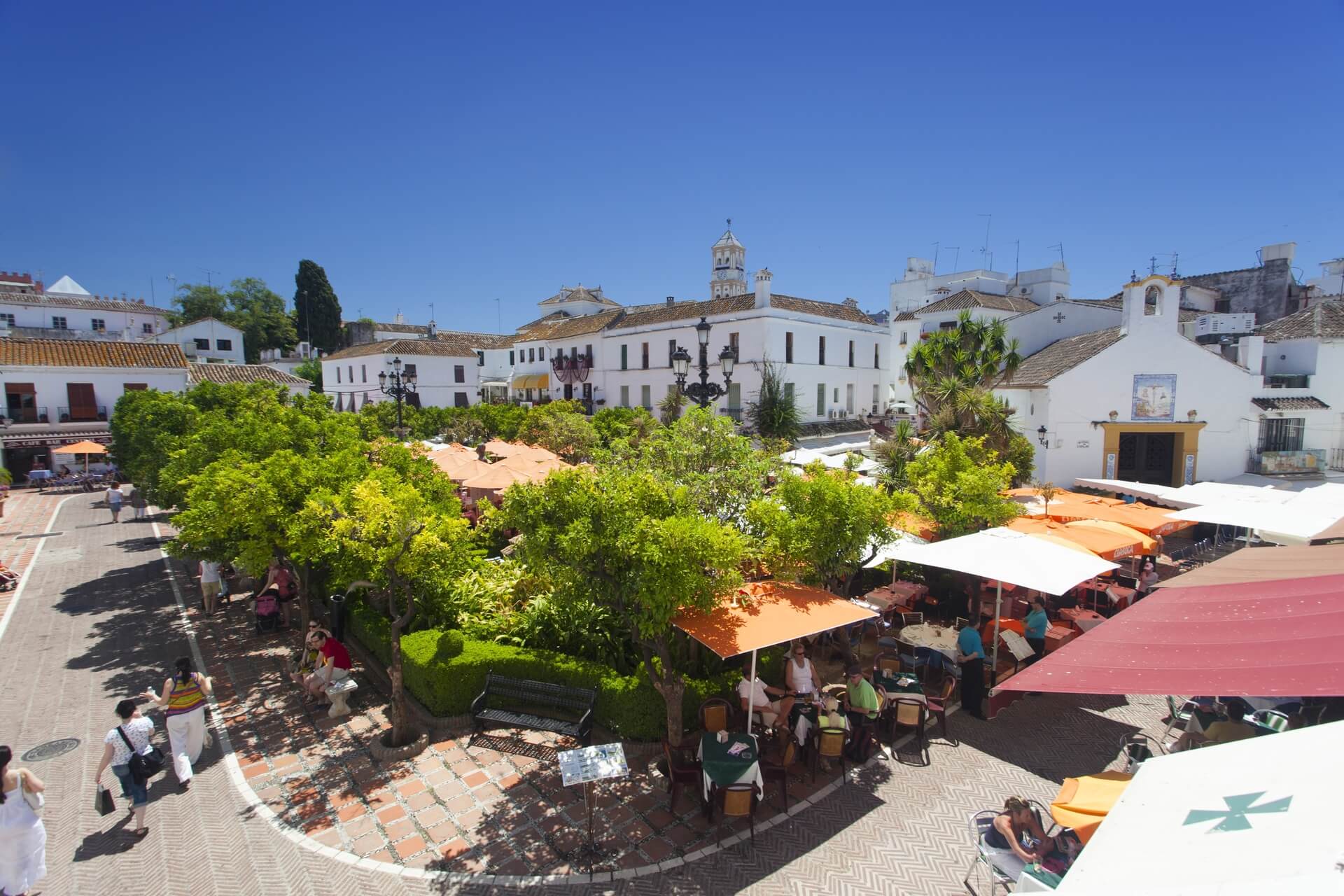 Plaza de los Naranjos de Marbella